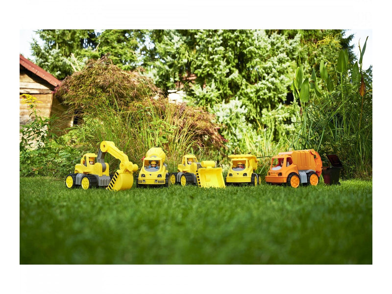 BIG Power Worker Midi Wheel Loader Shovel with Figure