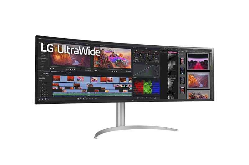LG UltraWide 49BQ95C-W - LED-Monitor - gebogen - 124.46 cm (49') - HDR