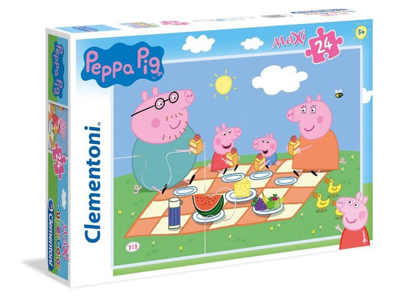 Clementoni Maxi Puzzle Peppa Pig 24st. Boden