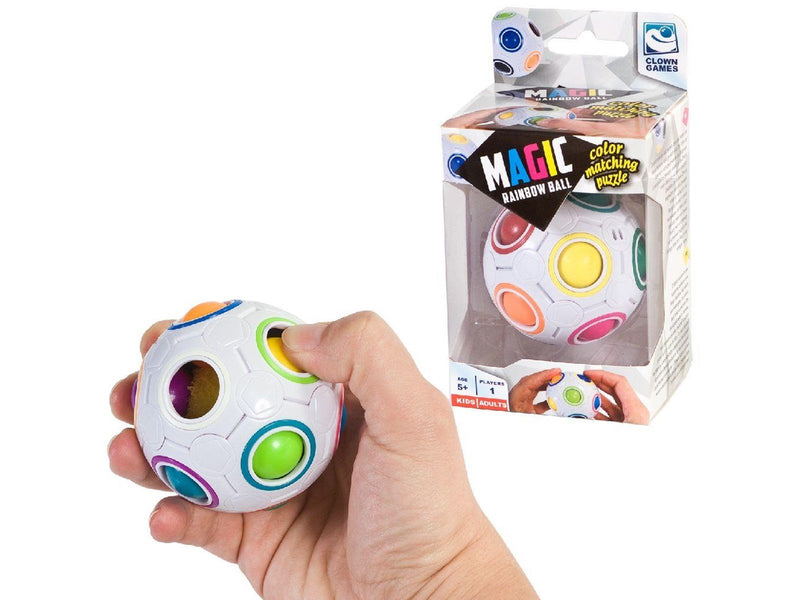Clown Games Clown Magic Puzzle Rainbow Ball 3D Puzzle