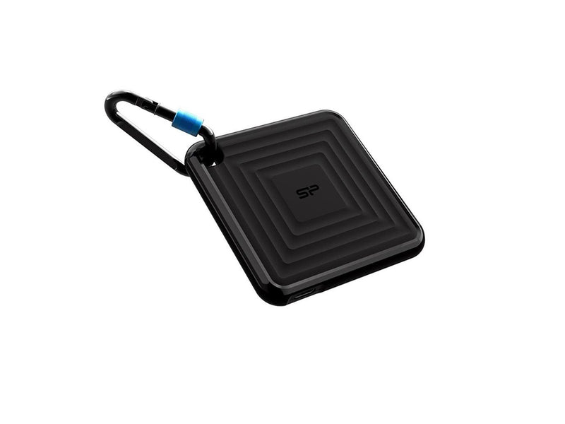 Silicon Power PC60 Portable SSD - 512GB - Schwarz - Extern SSD - USB 3.2 Gen 2