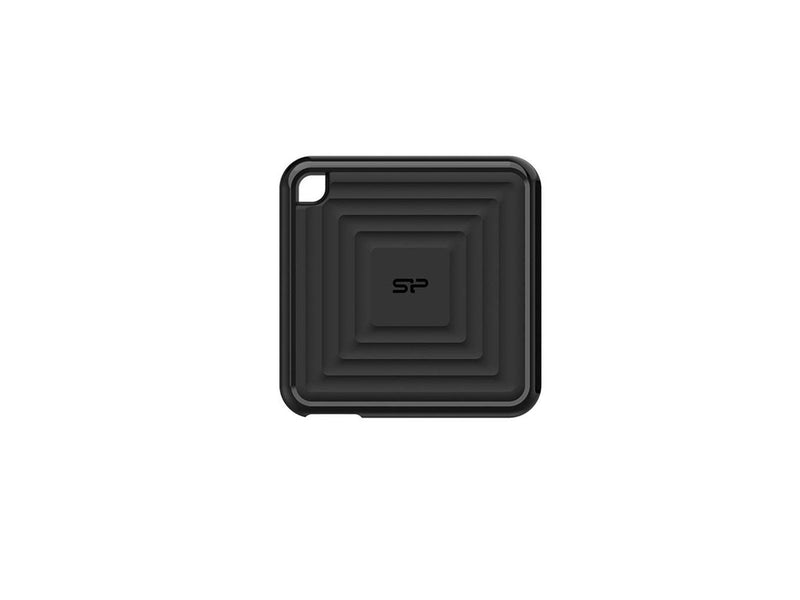 Silicon Power PC60 Portable SSD - 2TB - Schwarz - Extern SSD - USB 3.2 Gen 2