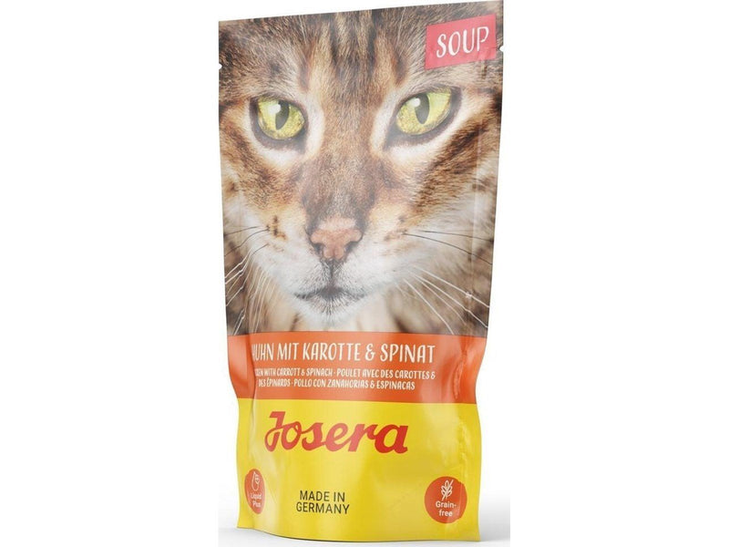 JOSERA Chicken soup with carrots and spinach 16x70 g (1.12 kg)