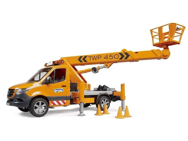 Bruder MB Sprinter with working platform LS module