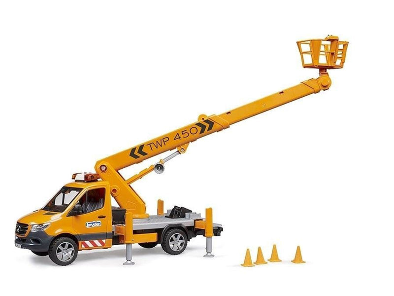 Bruder MB Sprinter with working platform LS module