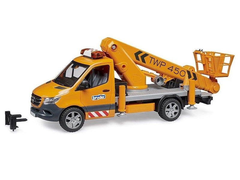Bruder MB Sprinter with working platform LS module
