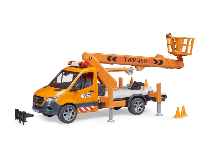 Bruder MB Sprinter with working platform LS module