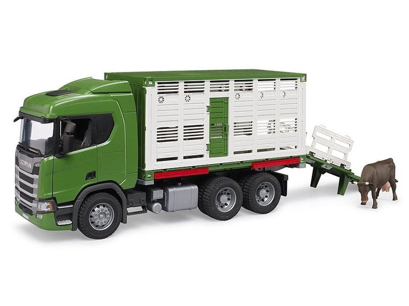 Bruder Scania Super 560R Cattle transportation truck w 1