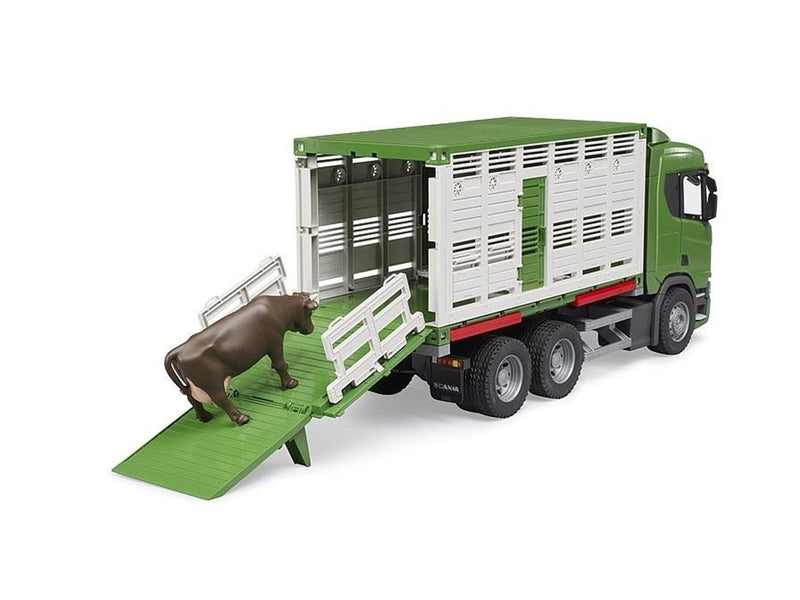 Bruder Scania Super 560R Cattle transportation truck w 1