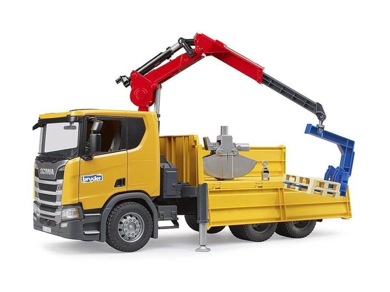 Bruder Scania Super 560R construction truck w.crane.2 pal