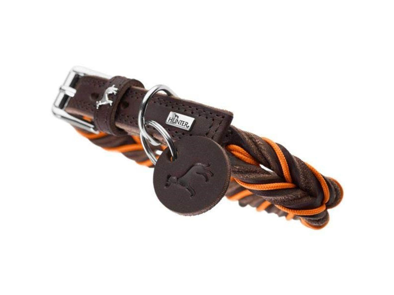 Hunter - Dogcollar Solid Education Cord M-L