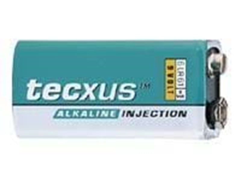 tecxus Alkaline 9-Volt Batterie 1 stk