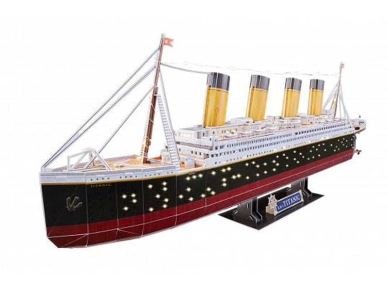 Revell 3D Puzzle Building Kit - RMS Titanic LED Edition 3D Puzzle