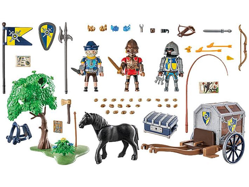 Playmobil Novelmore - Überfall auf Transportwagen