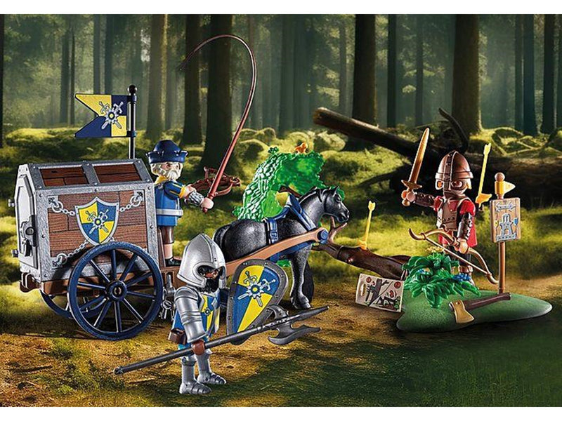 Playmobil Novelmore - Überfall auf Transportwagen