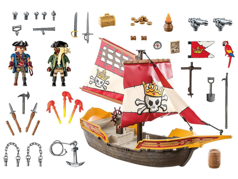 Playmobil Pirates - Kleines Piratenschiff