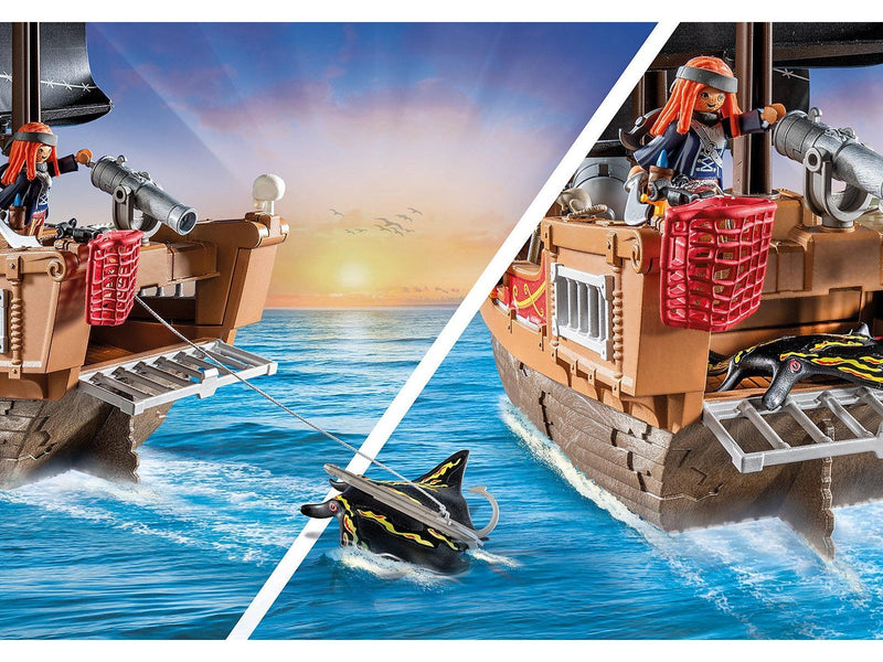 Playmobil Pirates - Großes Piratenschiff