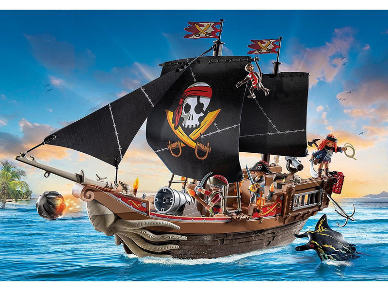 Playmobil Pirates - Großes Piratenschiff