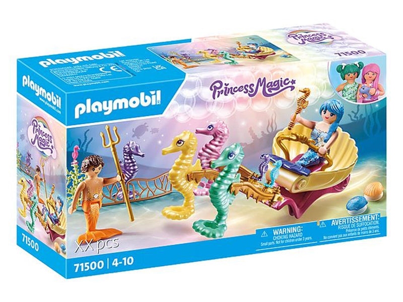 Playmobil Prinzessin - Meeresbewohner mit Seepferdchenkutsche