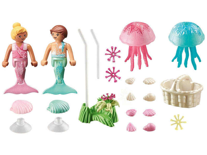 Playmobil Prinzessin - Meerkinder mit Quallen