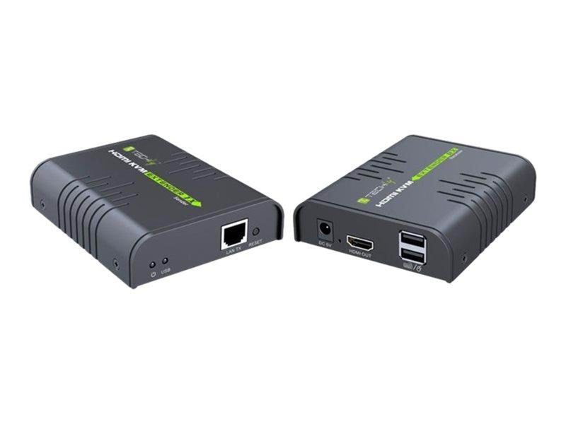IC INTRACOM TECHly 120m HDMI KVM EXTENDER over Network Cable