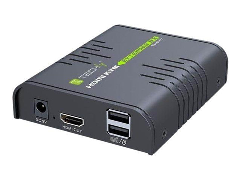 IC INTRACOM TECHly 120m HDMI KVM EXTENDER over Network Cable