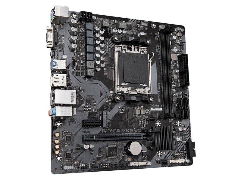 GIGABYTE B650M S2H Mainboard - AMD B650 - AMD AM5 socket - DDR5 RAM - Micro-ATX