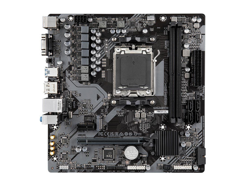 GIGABYTE B650M S2H Mainboard - AMD B650 - AMD AM5 socket - DDR5 RAM - Micro-ATX