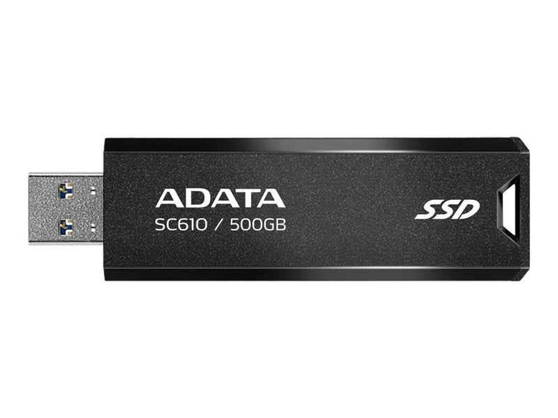 A-Data SC610 External SSD - 500GB - Schwarz - 500GB - USB-Stick