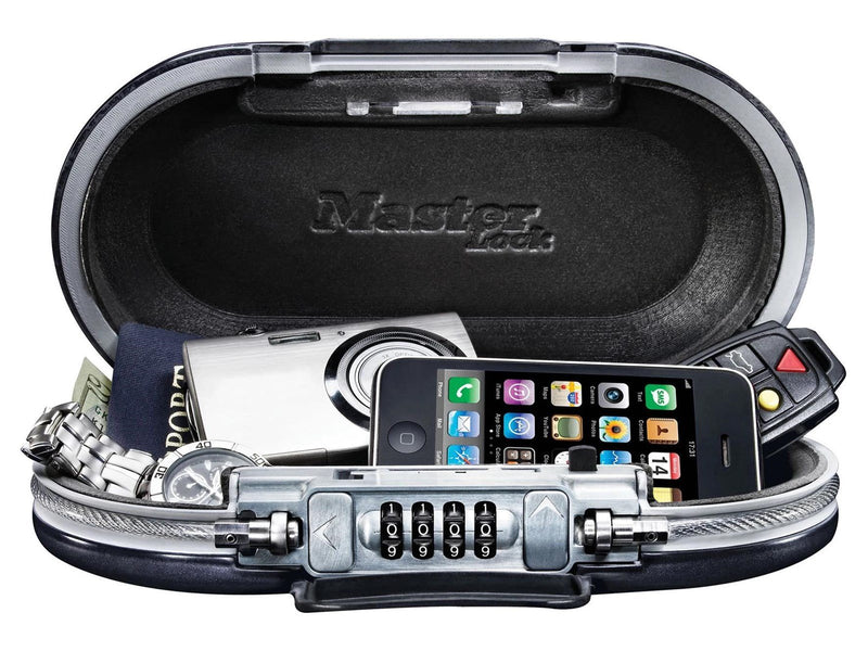 Master Lock Safe Space Small Combination Lock Box with Cable