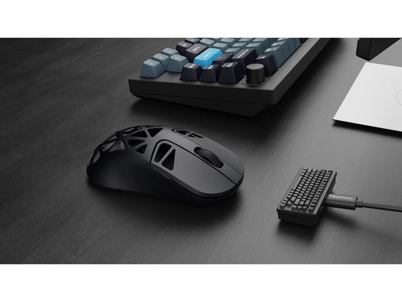 Keychron M3 Mini Wireless - Metal Edition - Gaming Maus (Schwarz)