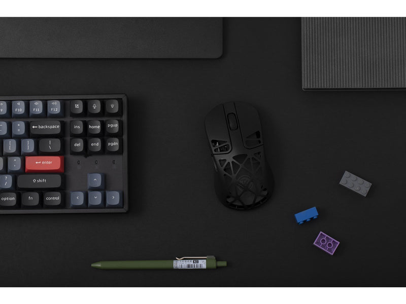 Keychron M3 Mini Wireless - Metal Edition - Gaming Maus (Schwarz)