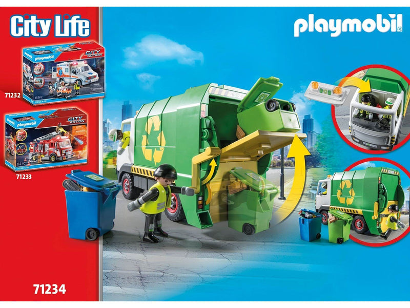 Playmobil City Life - Recycling Truck