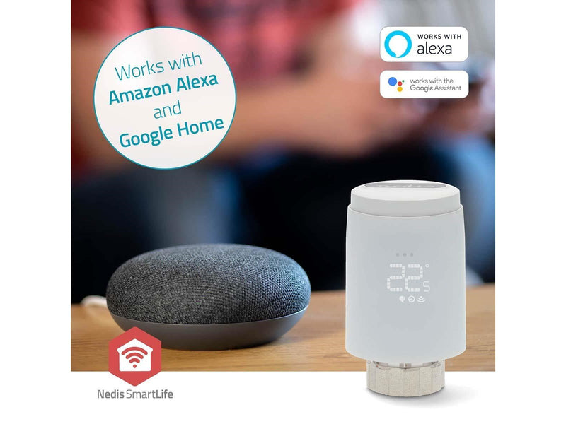 Nedis SmartLife Radiatorstyring | Zigbee 3.0 | Batteri |