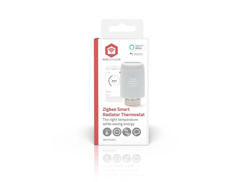 Nedis SmartLife Radiatorstyring | Zigbee 3.0 | Batteri |
