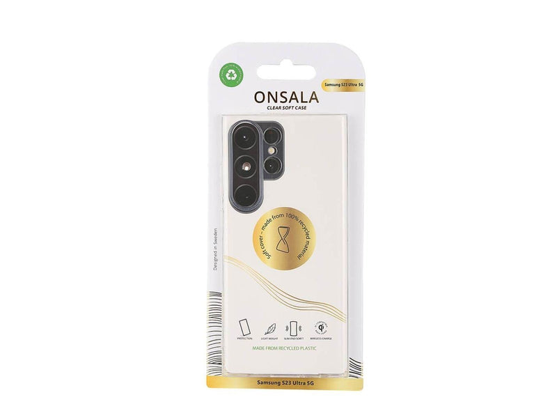 ONSALA Phone Case Recycled TPU Transparent - Samsung Galaxy S23 Ultra 5G