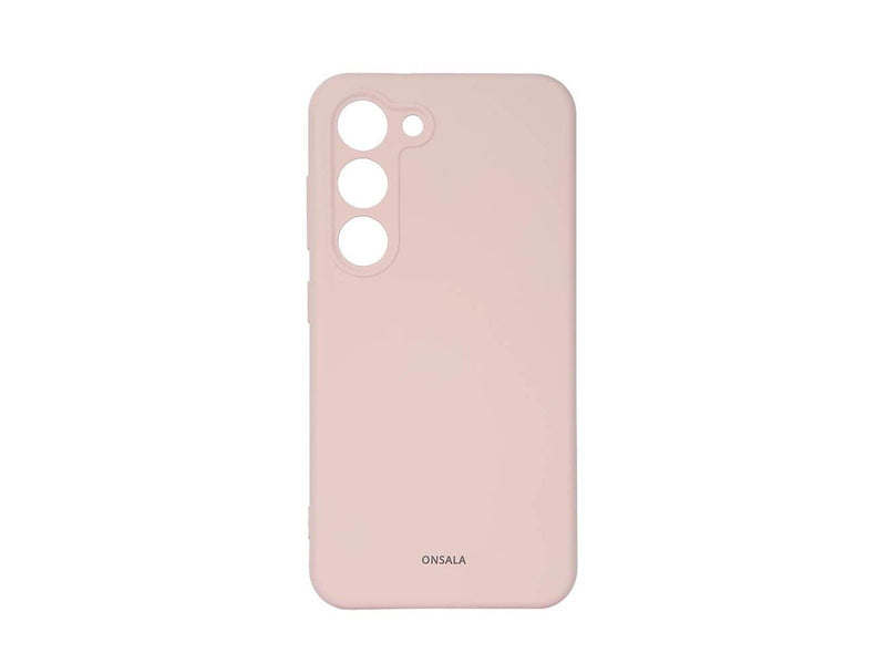 ONSALA Phone Case Silicone Chalk Pink - Samsung S23 5G