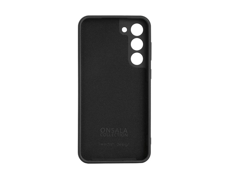 ONSALA Phone Case Silicone Black - Samsung S23+ 5G