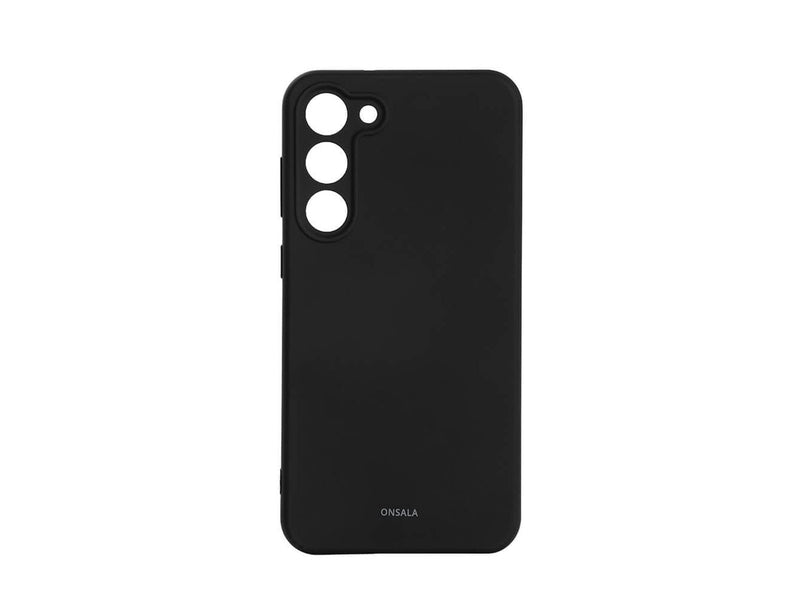 ONSALA Phone Case Silicone Black - Samsung S23+ 5G