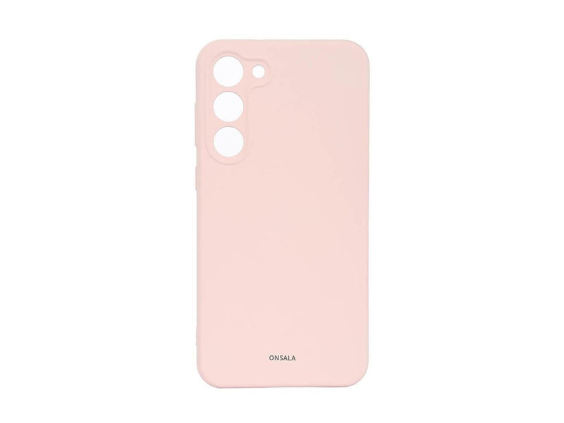 ONSALA Phone Case Silicone Chalk Pink - Samsung S23 5G