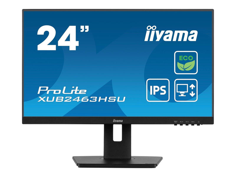 24" iiyama ProLite XUB2463HSU-B1 - LED monitor - Full HD (1080p) - 24"