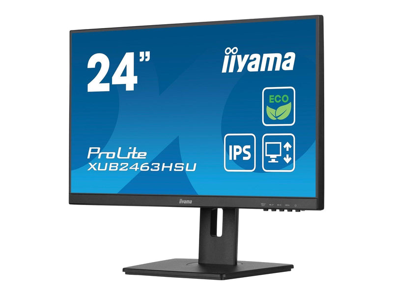 24" iiyama ProLite XUB2463HSU-B1 - LED monitor - Full HD (1080p) - 24"