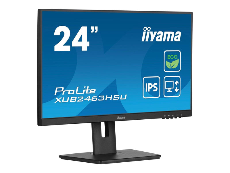 24" iiyama ProLite XUB2463HSU-B1 - LED monitor - Full HD (1080p) - 24"