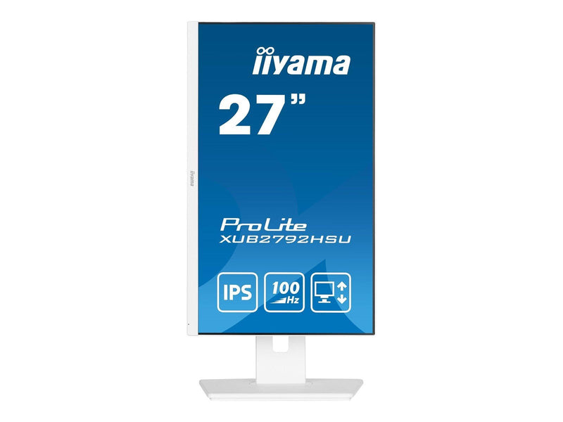 27" iiyama ProLite XUB2792HSU-W6 - 1920x1080 - 100Hz - IPS