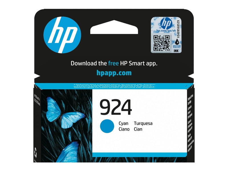HP 924 / 4K0U3NE Cayn Ink - Tintenpatrone Cyan