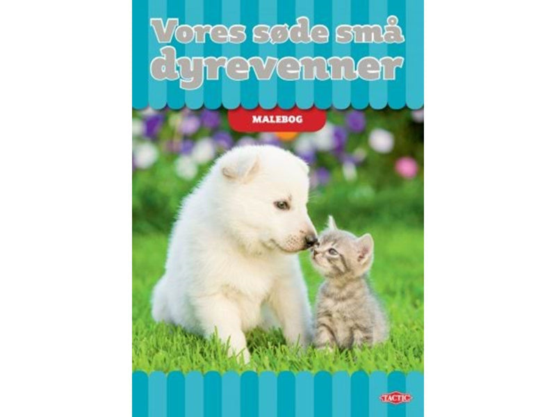 Tactic Vores søde dyrevenner malebog