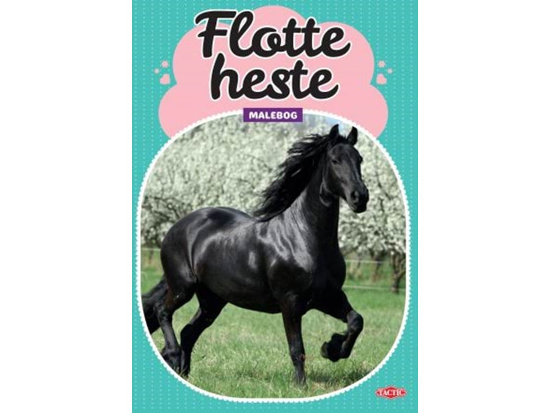 Tactic Flotte heste malebog