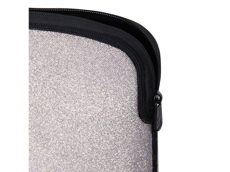 ONSALA Laptop Sleeve Glitter 13/14" Silver
