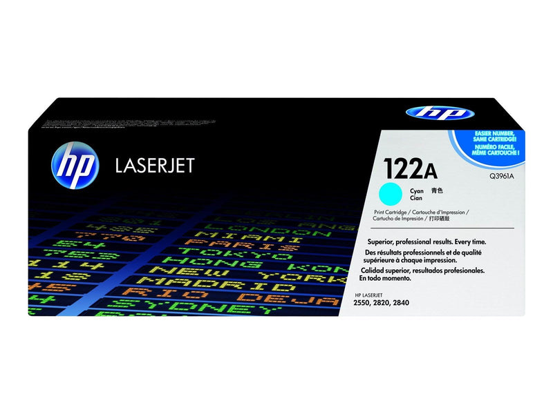 HP 122A / Q3961A Cyan Toner - Tonerpatrone Cyan