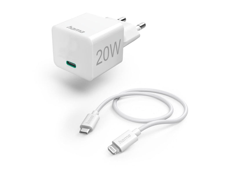 Hama Fast Charger 220V USB-C-Lightning